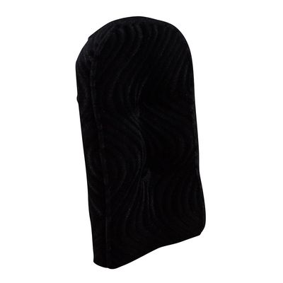 Fenix Cycles Velour Sissy Bar Back Cushion, (Black)