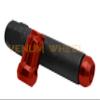 Set of 20 M12x1.5 Spline Red Duplex Lug Nuts Security Socket Keys Included | 12x1.5 Thread Pitch Celica Corolla Camry Avalon Prius view 4