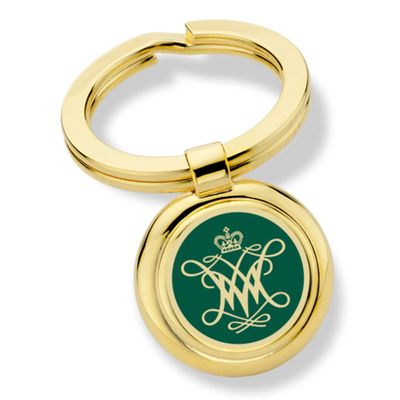 M. LA HART College of William & Mary Enamel Key Ring
