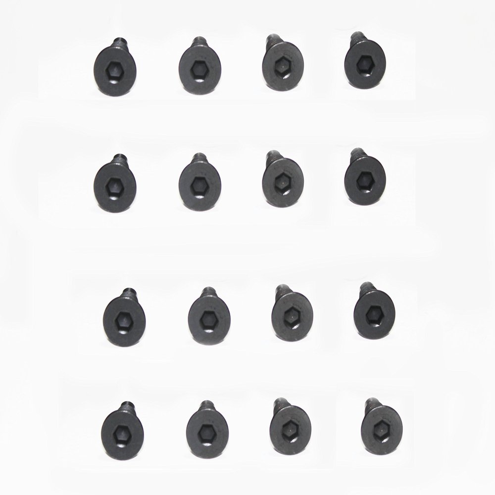 XKMT-16 PCs Compatible With Wrangler TJ YJ CJ Windshield Frame Screws/Allen Bolts/Fasteners [B077PQ79XX]