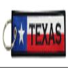 Luso Texas Flag Key Chain, 100% Embroidered view 1