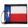Luso Texas Flag Key Chain, 100% Embroidered view 2