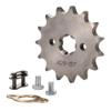 GOOFIT 17MM Sprocket Front for Motorcycle Replacement for 50cc 70cC 90CC 110CC Dirt Bike ATV QUAD(428-15T) view 1