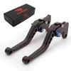 CNC Aluminum Short Adjustable Brake Clutch Levers Compatible with VTR1000F/FIRESTORM 1998-2005, VFR800/F 2002-2020, VFR750 1991-1997, CBF1000 2006-2009, VF750S SABRE 1982-1986 view 1