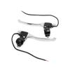 uxcell 2PCS 22mm Silver Tone Aluminum Alloy Motorcycle Handlebar Brake Clutch Levers view 1