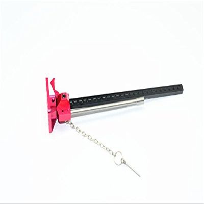 R/C Scale Accessories : Car Jack For 1:10 Crawlers - 1Pc Set Red