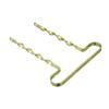 Fenix Cycles 20" Twisted Lowrider Bumper Front/Rear, (Gold) view 1