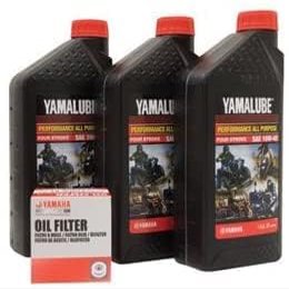 Yamalube Oil Change Kit 10W-40 for Yamaha WOLVERINE 450 4X4 2006-2010