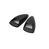 uxcell 2pcs Carbon Fiber Pattern Automobile Car Windshield Washer Nozzle Cover Cap view 2