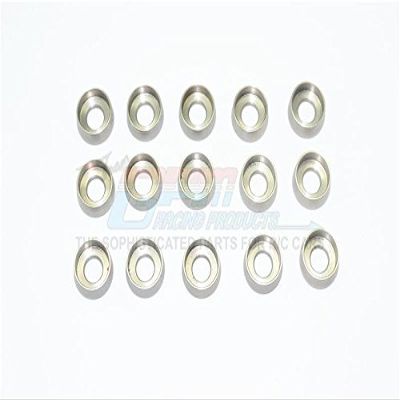 Stainless Steel 5mm Hole Round Head Screw Meson - 15Pc Set