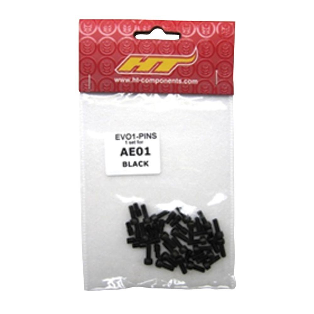 H.T. Enterprises HT Pedals X1 Bicycle Pedal Replacement Pins - X1 Pins-Black