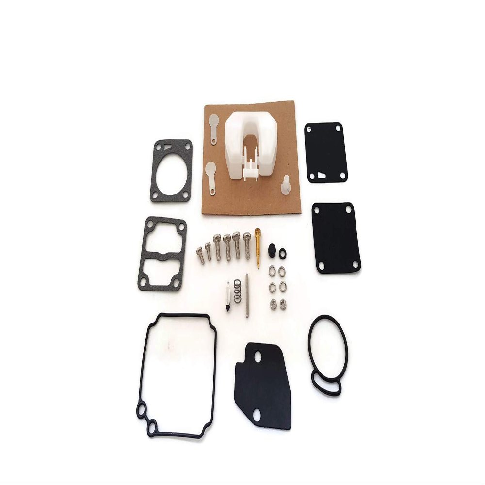 Boat Motor 309-87122-0 1 309871220M 855546A2 Carburetor Carb Repair Kit for Tohatsu Nissan Outboard M NS 2.5/3.5A, 9.9HP, 15HP, 18HP 2-Stroke engine