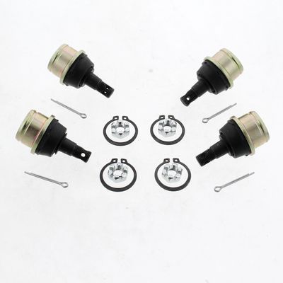 fits Yamaha Kodiak 450 YFM450 Upper and Lower Ball Joints x4 2003 2004 2005 2006