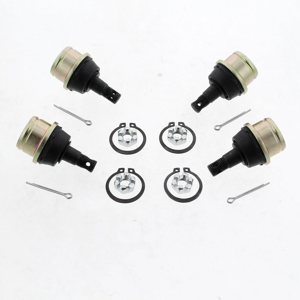 fits Yamaha Kodiak 450 YFM450 Upper and Lower Ball Joints x4 2003 2004 2005 2006