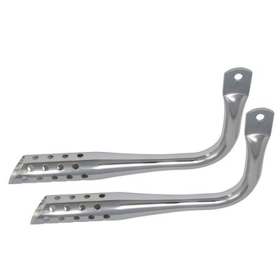 Fenix Lowrider Obqliue Tapered Straight Muffler Tailpipe, Various Styles (with Holes)