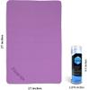 Flow Swim Chamois Towel - 26" x 17" (Purple) view 3