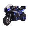MotoTec Gas Pocket Bike Gt 49Cc 2 Stroke Blue view 2