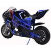 MotoTec Gas Pocket Bike Gt 49Cc 2 Stroke Blue view 4