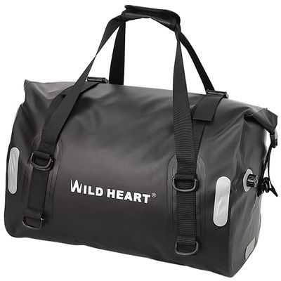 WILD HEART Waterproof Bag 55L 66L 77L Motorcycle Dry Duffel Bag for Travel,Motorcycling, Cycling,Hiking,Camping (55L, Yellow)