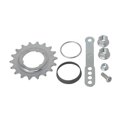 Fenix Cycles Coaster Hub Sprocket Kit, Sizes (18T Chrome)