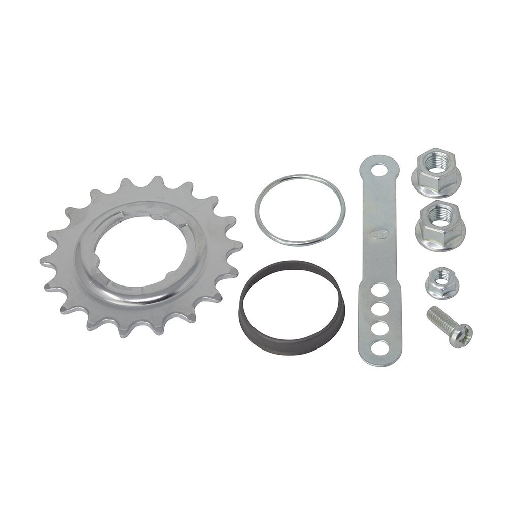 Fenix Cycles Coaster Hub Sprocket Kit, Sizes (18T Chrome)