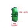 SMT-Rear Brake Reservoir Cap Compatible With Kawasaki Ninja 250 300 Green 38mm [B078SMGB6T] view 4