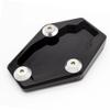 FXCNC Racing Aluminum CNC Motorcycle Sidestand Plate Kickstand Extension Pad Compatible with Ducati Monster 795 796 821 1200 1200S,Multistrada 1200 1200S view 1