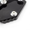 FXCNC Racing Aluminum CNC Motorcycle Sidestand Plate Kickstand Extension Pad Compatible with Ducati Monster 795 796 821 1200 1200S,Multistrada 1200 1200S view 4