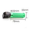 MC MOTOPARTS POLE Green CNC Standard Rear Passenger Foot Pegs Compatible with Daytona 600 2002-2003 view 3