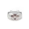 XKMT-38mm Clutch Brake Reservoir Cap Front Rear Compatible With GSXR 600 750 1000 SV TL Silver [B078SPL2YD] view 1