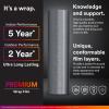 60"x240" (5FTx20FT) Gray Brushed Aluminum Vinyl Wrap DIY Decal Car Auto Vehicle Motorcycle Air Release Bubble Free Self Adhesive Peel and Stick Free Tool Kit view 4