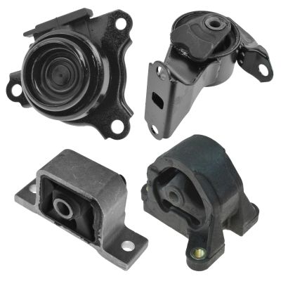 Engine Motor & Transmission Mounts Kit Set of 4