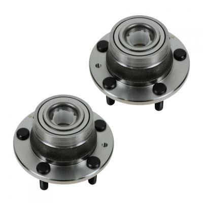 2 Piece Rear Wheel Bearing & Hub Assembly Set