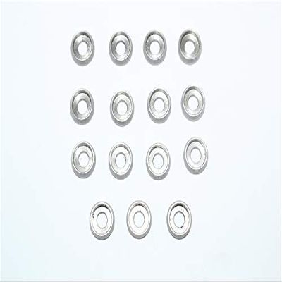 Stainless Steel 4mm Hole Round Head Screw Meson - 15Pc Set