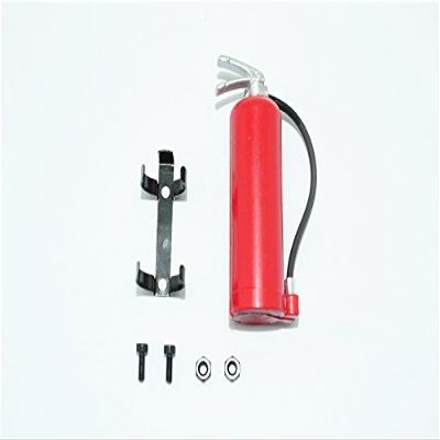 R/C Scale Accessories : Simulation Nos Gas Tank (With Hose) For 1:10 Crawlers - 1 Set Red