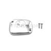 XKH- Left Clutch Master Cylinder Cover Compatible with 06-'17 VRSC and 14-'16 Touring models equipped with hydraulic clutchChrome [B0791X2F2X] view 1