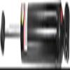 Rear Track Shock GAS Compatible with Polaris Trail RMK 1997-2003 Snowmobile Part# 54-2353 OEM# 7041577, 7041757 view 1
