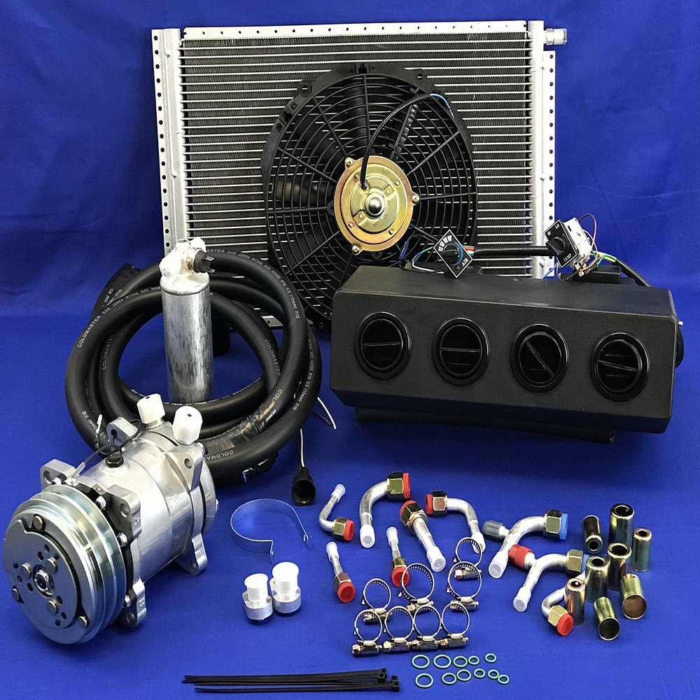 Coldmaster Under Dash AC Kit - 2A 12V 432-0BL W/ELECTRICAL