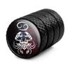 GRAPHICS & MORE Cancer Crab Zodiac Sign Horoscope in Space Tire Rim Wheel Aluminum Valve Stem Caps view 2