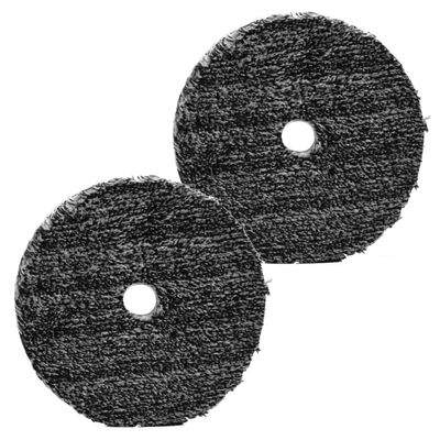 Buff and Shine URO-Fiber Microfiber Pad for Car Compounding, Cutting, Buffing, Waxing, and Polishing - Compatible with Long-Throw, High-Action, Dual-Action, and Random Orbital Polisher - 3 in (2 Pad)