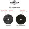 Buff and Shine URO-Fiber Microfiber Pad for Car Compounding, Cutting, Buffing, Waxing, and Polishing - Compatible with Long-Throw, High-Action, Dual-Action, and Random Orbital Polisher - 3 in (2 Pad) view 3