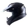1Storm Adult Motocross Helmet Off Road MX BMX ATV Dirt Bike Mechanic HGXP14B Carbon Fiber Black view 2