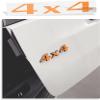 4x4 Emblem Overlay Decal Sticker - 2005-2021 Jeep Grand Cherokee - (Color: Reflective Medium Blue) view 4