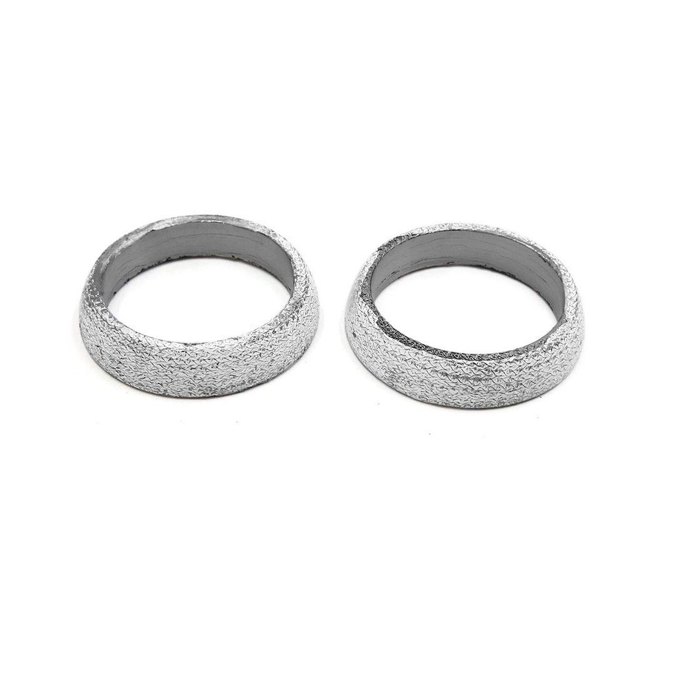 uxcell 2PCS 60mm Inner Dia Car Exhaust Test Pipe Header Manifold Downpipe Donut Gasket