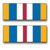 United States Army Defense Superior Service Medal Ribbon Decal Sticker 3.8" view 1