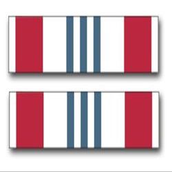 United States Army Defense Meritorious Service Medal Ribbon Decal Sticker 3.8"