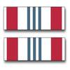United States Army Defense Meritorious Service Medal Ribbon Decal Sticker 3.8" view 1