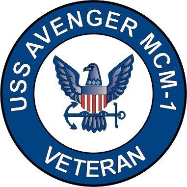 US Navy USS Avenger MCM-1 Ship Veteran Decal Sticker 5.5"