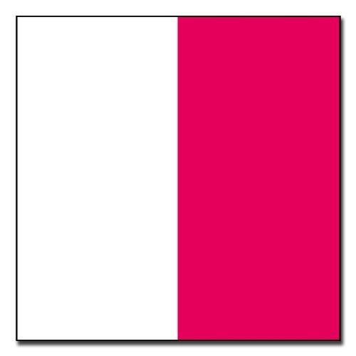US Navy Hotel Signal Flag Decal Sticker 5.5"