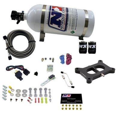 Nitrous Express - 2 BBL/Gasoline Nitrous Kit (50-300HP) w/10lb Bottle (30020)